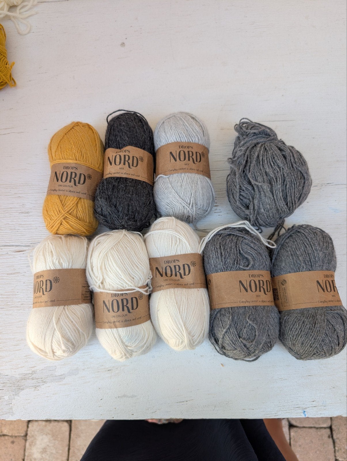 Drops Nord Wol - Diverse Kleuren en Hoeveelheden, Ophalen of Verzenden, Nieuw, Breien of Haken, Wol of Garen