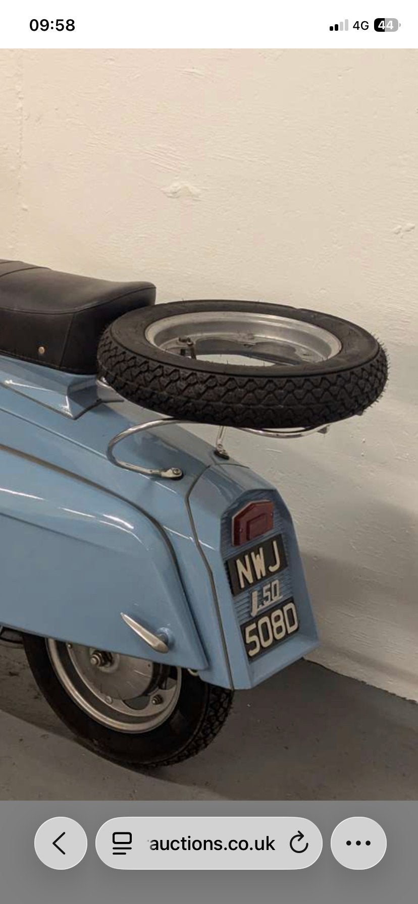 Gezocht: bagagerek voor Lambretta J50, Ophalen, Gebruikt, Overige typen, Vespa