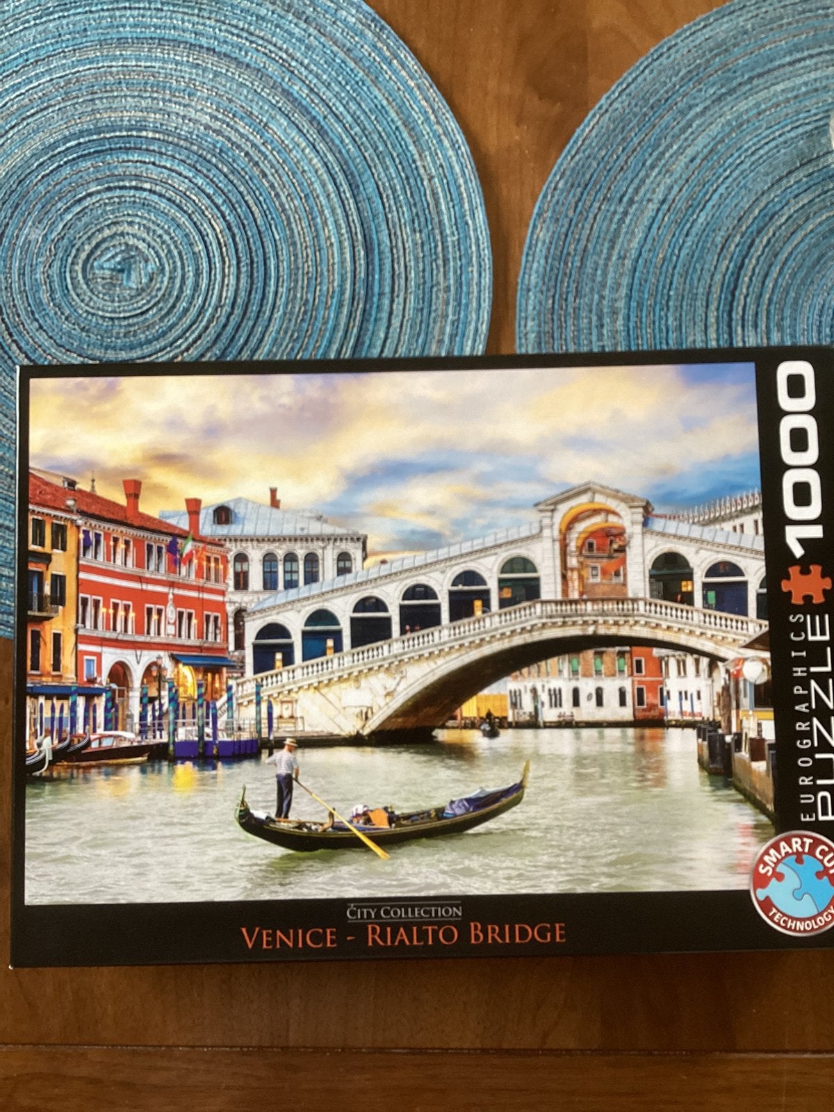 Rialto brug Venetie 1000 stukjes, Ophalen of Verzenden, 500 t/m 1500 stukjes, Zo goed als nieuw