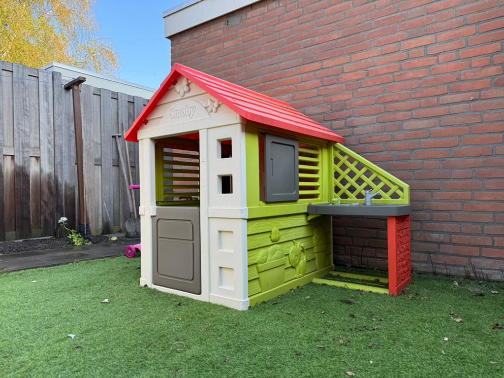 Smoby huisje, Ophalen of Verzenden, Zo goed als nieuw