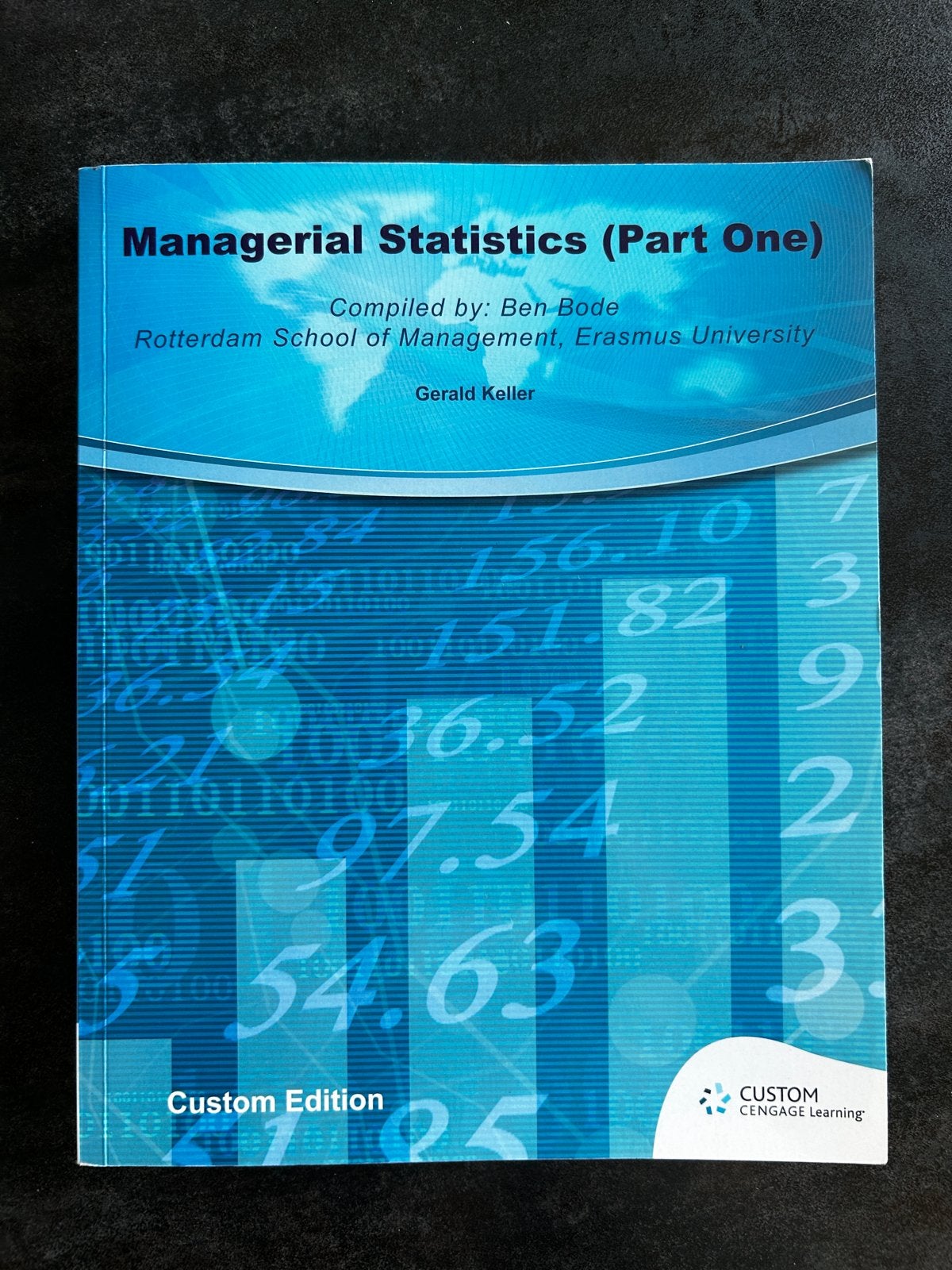 Managerial Statistics (Part One) - Gerald Keller, Boeken, Ophalen of Verzenden, Gamma, Zo goed als nieuw, WO