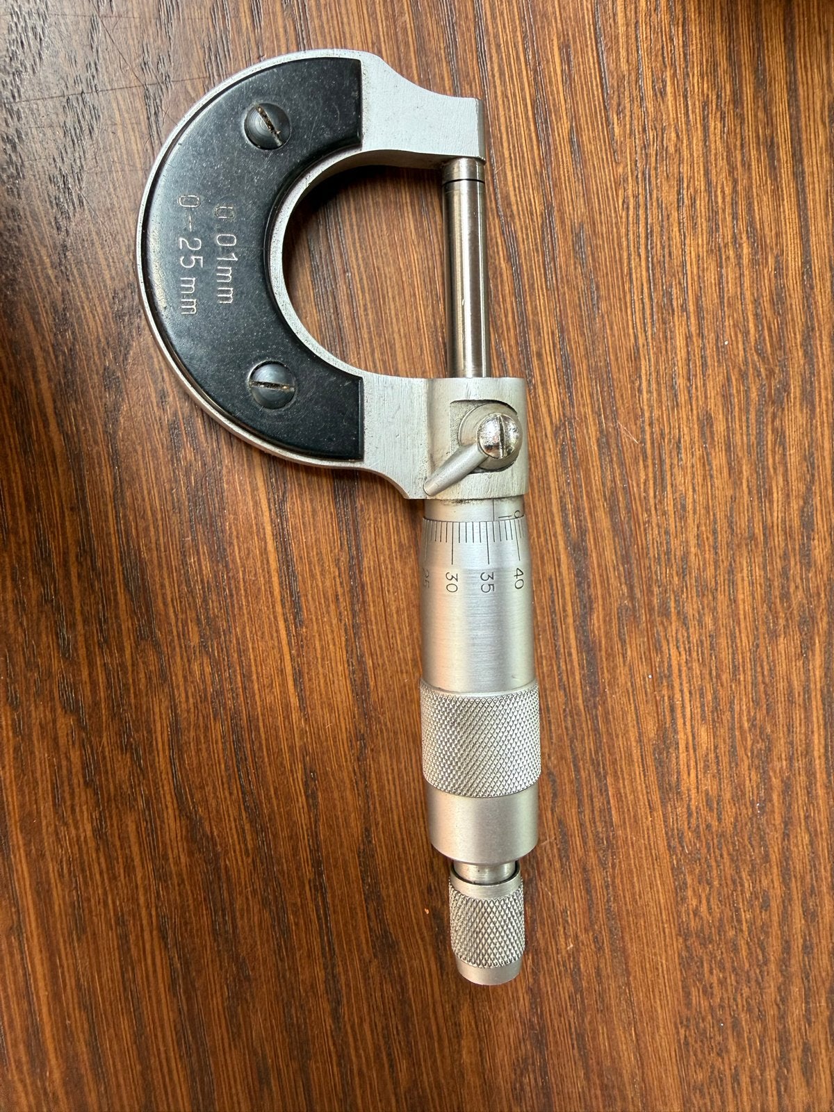 Micrometer set - Gebruikt maar in uitstekende staat, Ophalen of Verzenden, Gebruikt, Overige meters
