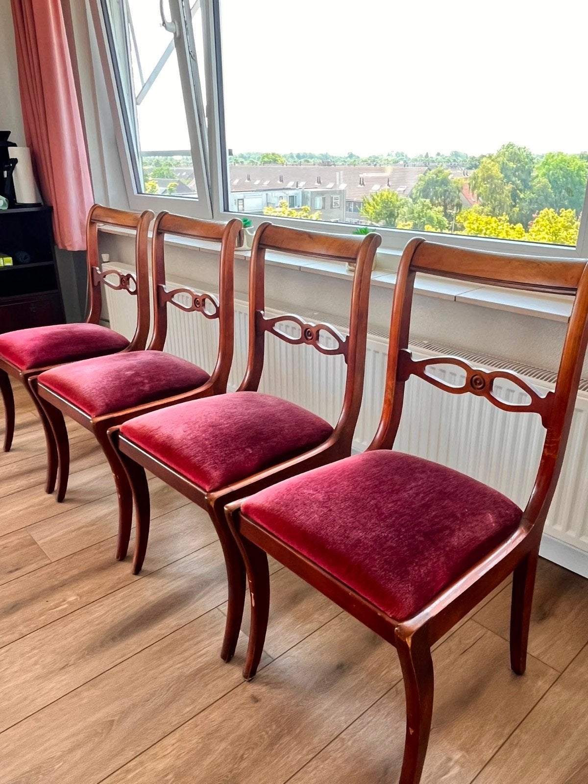 6 antieke eetkamerstoelen - in prijs verlaagd!, Antiek en Kunst, Ophalen