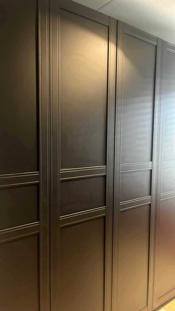 Zwarte ikea Pax Kast nieuwstaat, Ophalen of Verzenden, Zo goed als nieuw, 50 tot 75 cm, 200 cm of meer