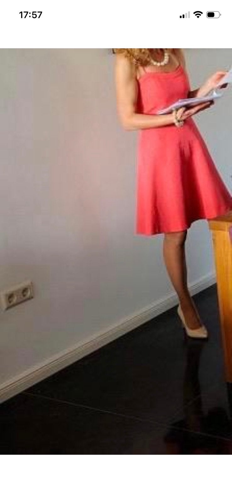 cocktailjurk roze + bolero parelmoer kleur, maat 34, Ophalen, Cocktailjurk, Zo goed als nieuw, Steps