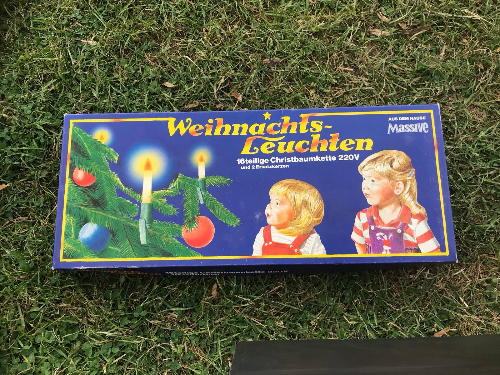 Massive vintage Kerstverlichting met reservelampjes, Diversen, Ophalen, Gebruikt