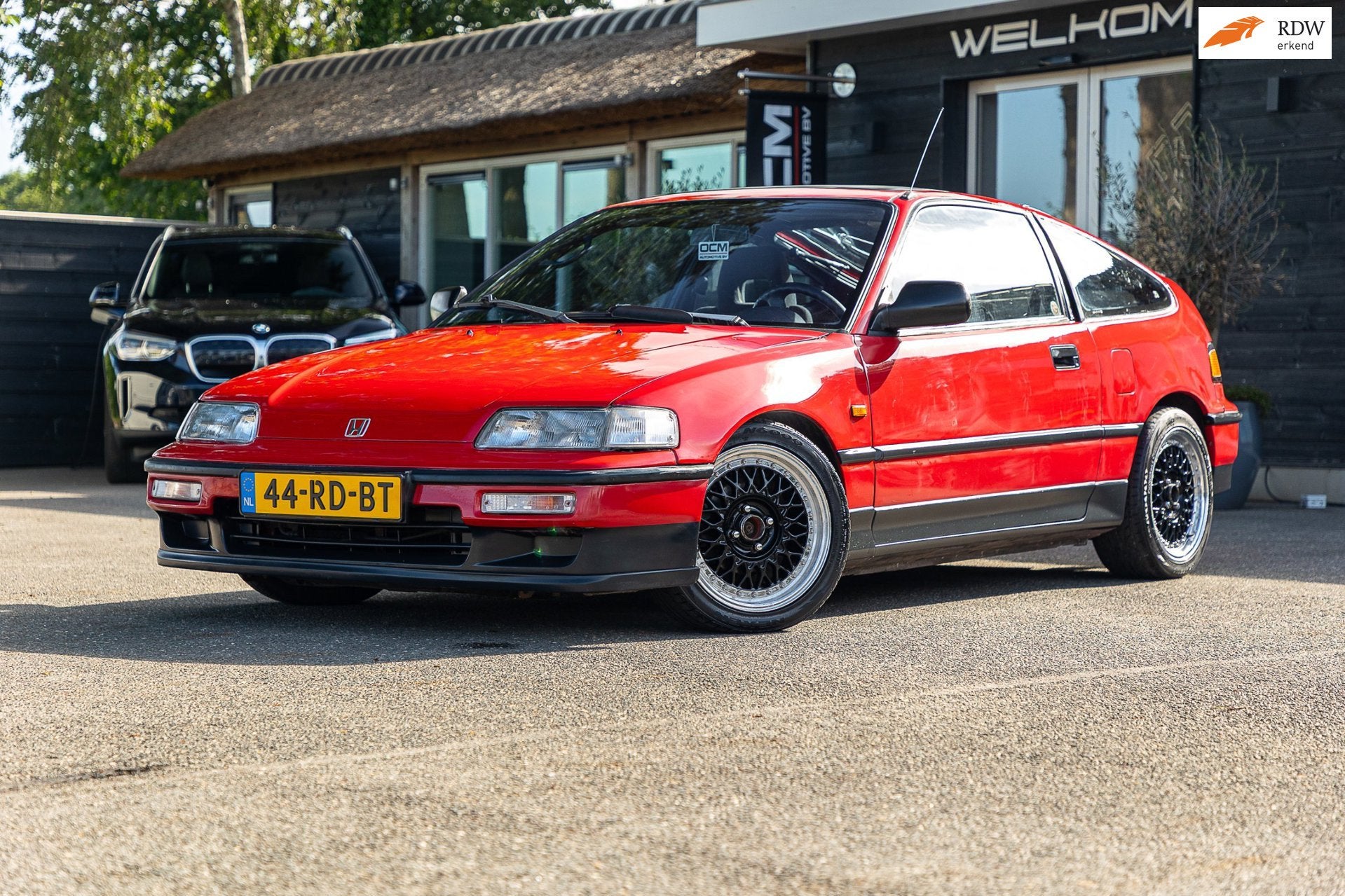 Honda CRX, Auto's, Gebruikt, Zwart, 990 kg, Bedrijf