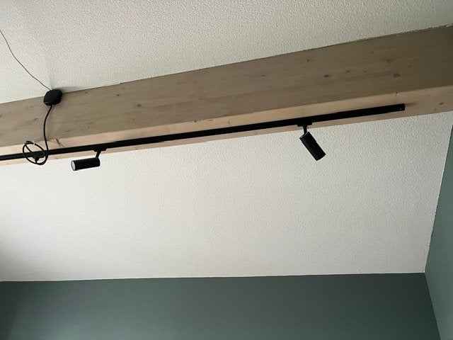 Paulmann rail = lampen, Huis en Inrichting, Halogeen, Kunststof, Ophalen of Verzenden, Zo goed als nieuw
