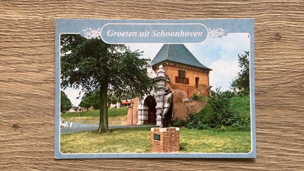 ansichtkaart Schoonhoven, Ophalen of Verzenden, 1980 tot heden, Ongelopen, Zuid-Holland