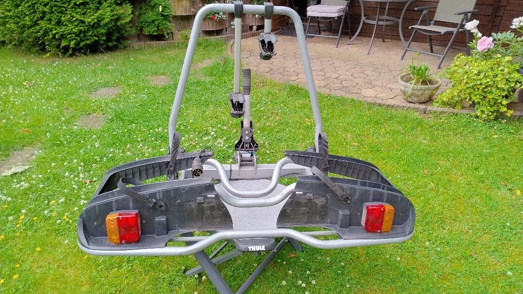 Fietsendrager Thule EP916 voor 2 (e-)bikes, Ophalen