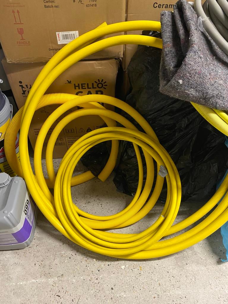 Uponor gaspijp, Ophalen, Nieuw