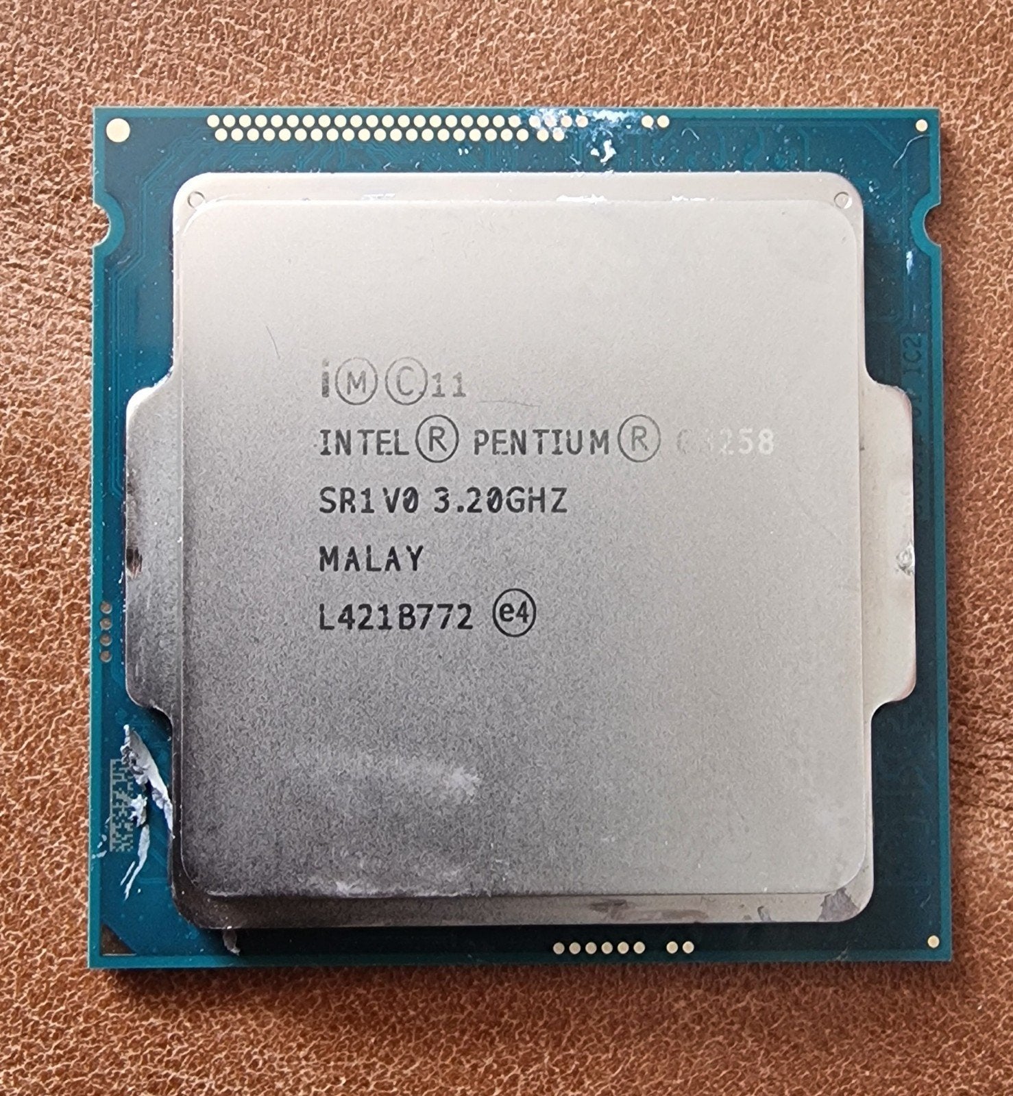 Intel Pentium G3258 3.20GHz Processor SR1V0, Computers en Software, Processors, Gebruikt, Ophalen of Verzenden, Intel Pentium G3258