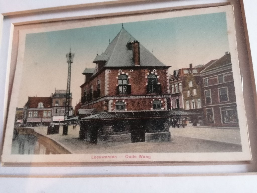 Oude Waag Leeuwarden, Ophalen, Voor 1920, Ongelopen, Stad of Dorp