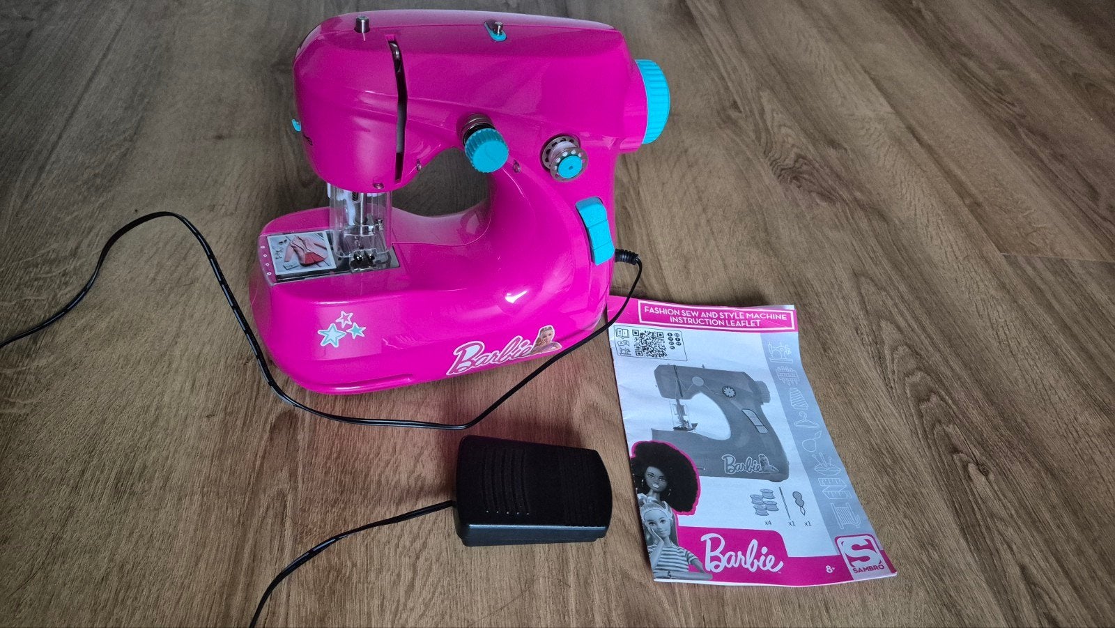 Barbie Naaimachine - Roze naaimachine voor kinderen, Ophalen of Verzenden, Gebruikt, Naaimachine, Overige merken
