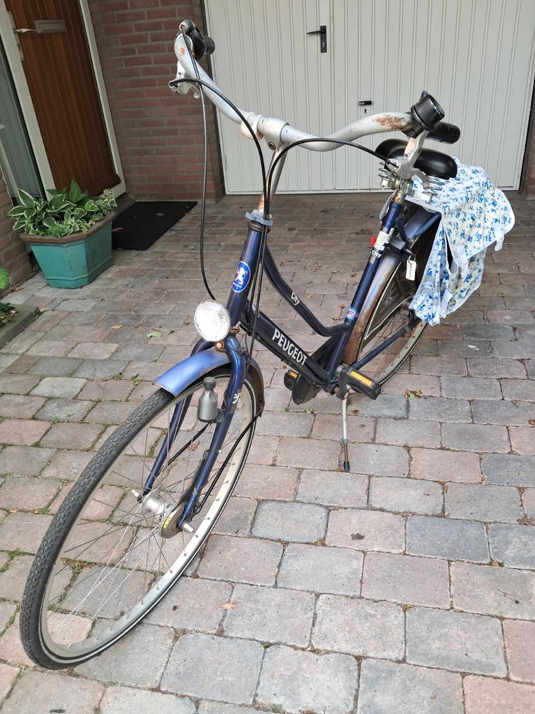 Peugeot City fiets met lage instap en versnellingen, Overige merken, Gebruikt, Velgrem, Versnellingen
