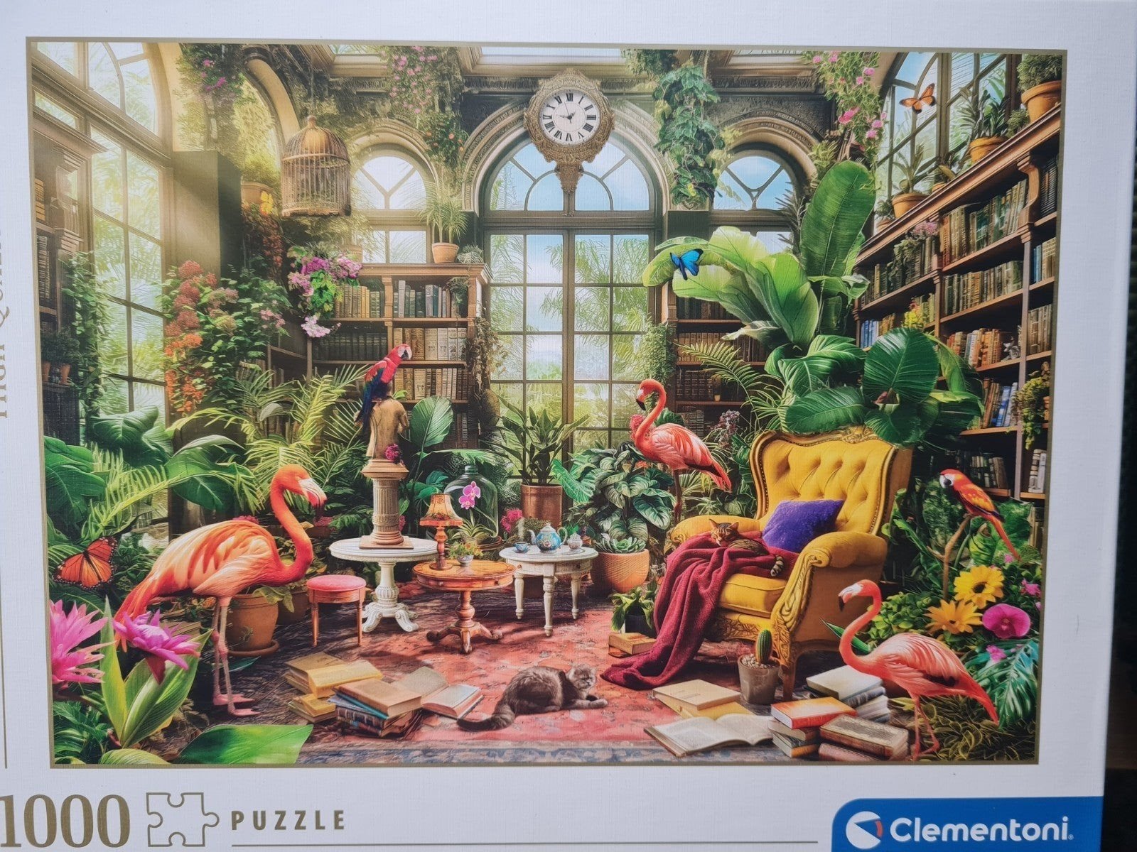Clementoni puzzel 1000 stukjes., Ophalen, 500 t/m 1500 stukjes, Zo goed als nieuw, Legpuzzel