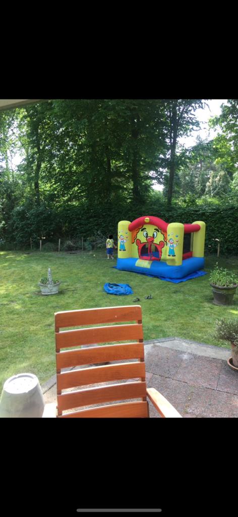 Springkussen te koop, Ophalen, Gebruikt