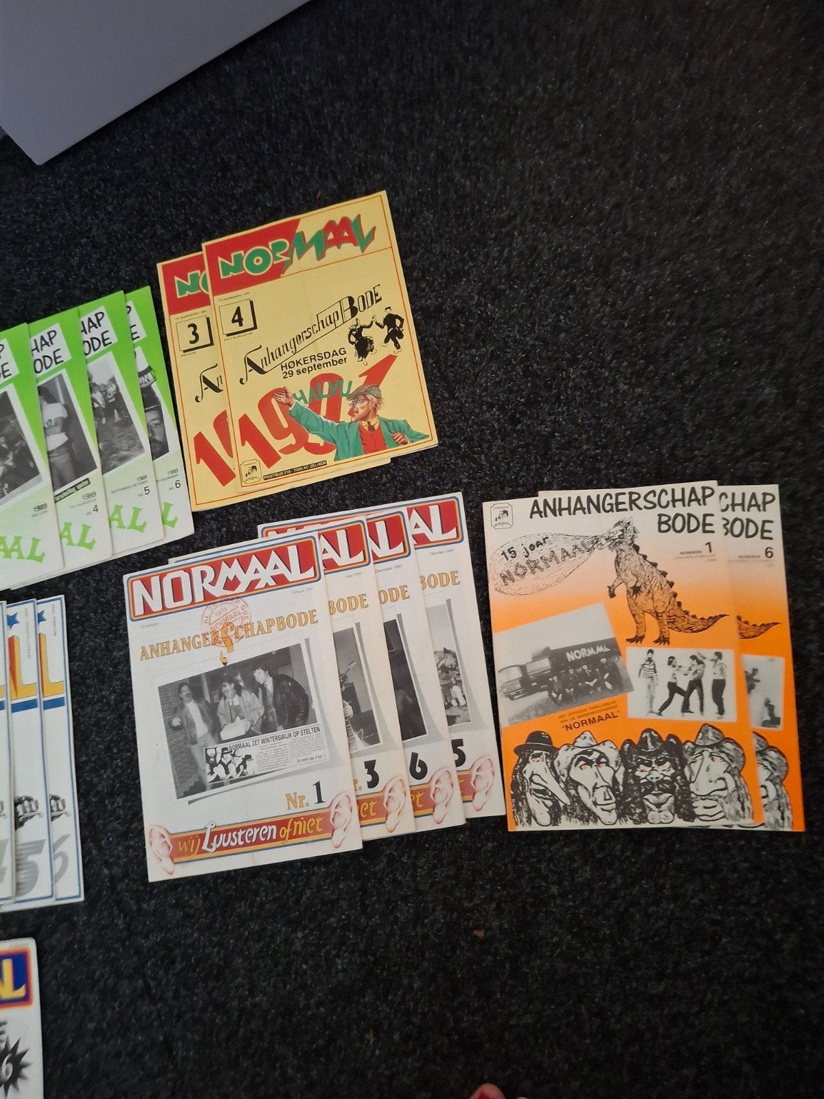 Normaal fanclub bladeren, Ophalen of Verzenden, 1980 tot heden, Tijdschrift