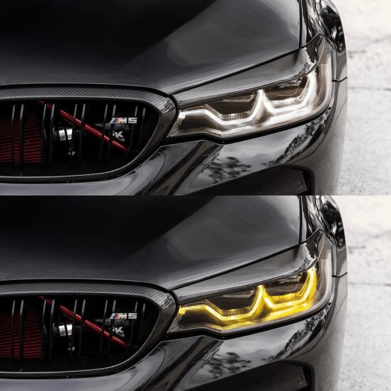 CSL DRL Module F90 M5 / Wisselbaar wit en geel + DTM Mode, Ophalen of Verzenden