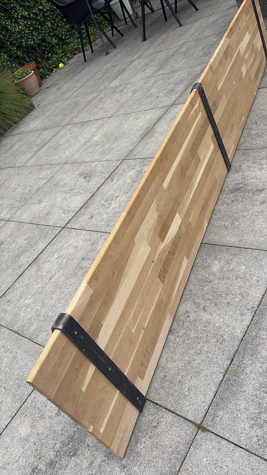 Wandplank incl beugels, Ophalen, Zo goed als nieuw