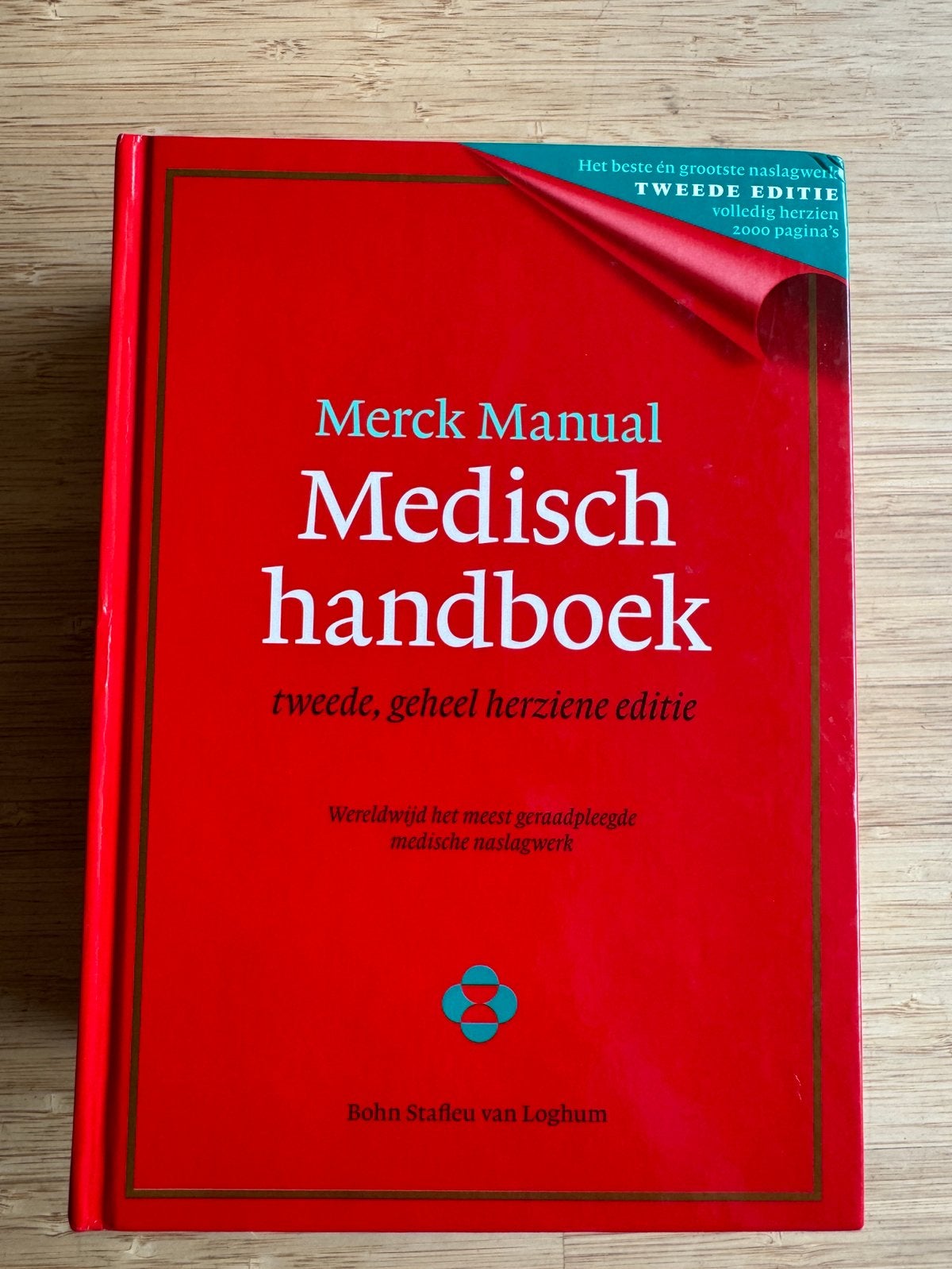 Merck Manual Medisch handboek, Ophalen of Verzenden, Zo goed als nieuw