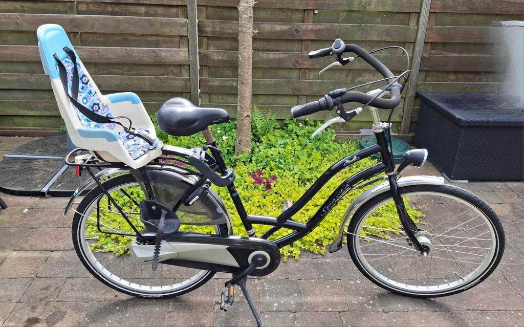 Sparta Moederfiets 28 inch met achterzitje, Fietsen en Brommers, Fietsen | Dames | Moederfietsen, Ophalen