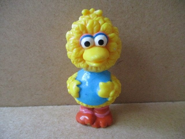 adv11167 sesamstraat / muppets poppetje 5, Ophalen, Gebruikt, Tv, Overige typen