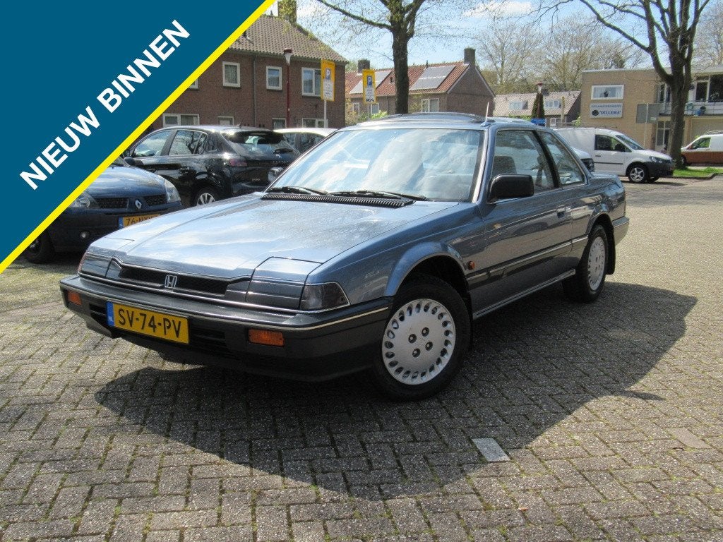 Honda Prelude 1.8 AT I 2e eig orgineel NL I GrBeurt + Alle b, Auto's, Oldtimers, 12 maanden, Open dak, Blauw, Origineel Nederlands