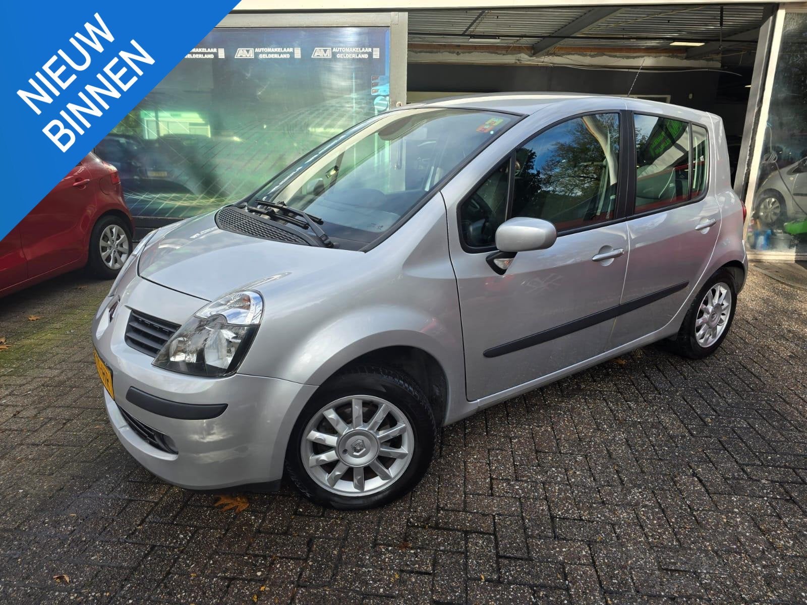 Renault Modus 1.6-16V Dynamique | AUTOMAAT | CRUISE | AIRCO, Stof, Gebruikt, 4 cilinders, Origineel Nederlands