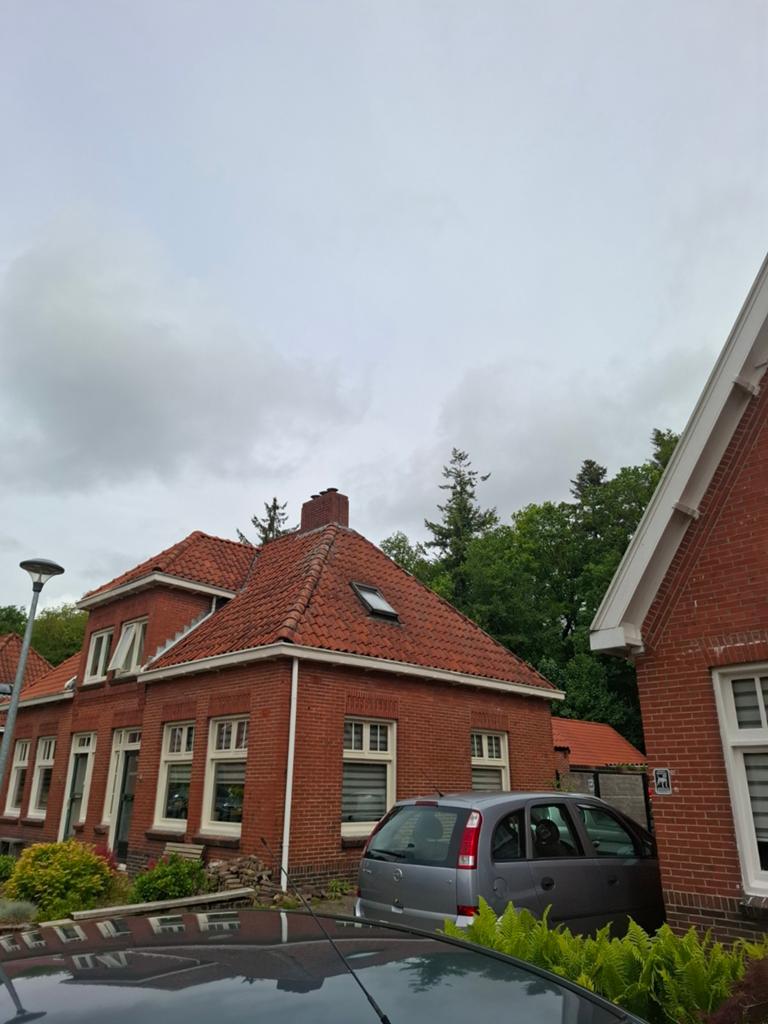 Gratis oud Hollandse dakpannen, Ophalen, Gebruikt, Steen of Klei, 15 m² of meer