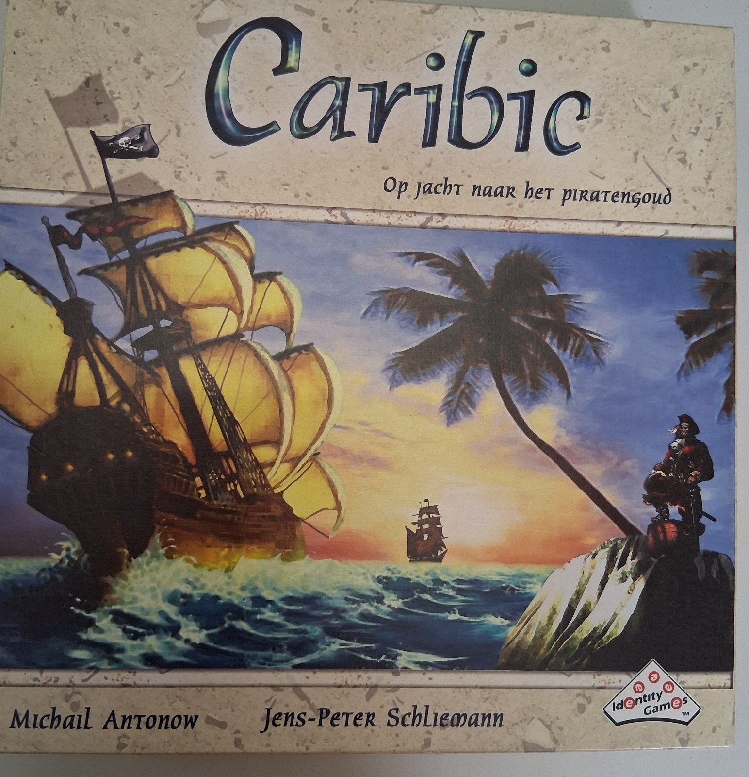Caribic: Op jacht naar het piratengoudl, Drie of vier spelers, Ophalen of Verzenden, Zo goed als nieuw, Identity Games