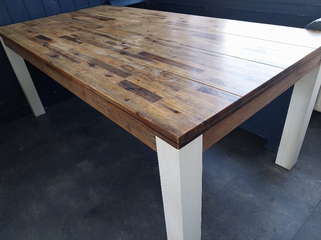 Eetkamertafel, Huis en Inrichting, Ophalen, Gebruikt, 50 tot 100 cm, 150 tot 200 cm