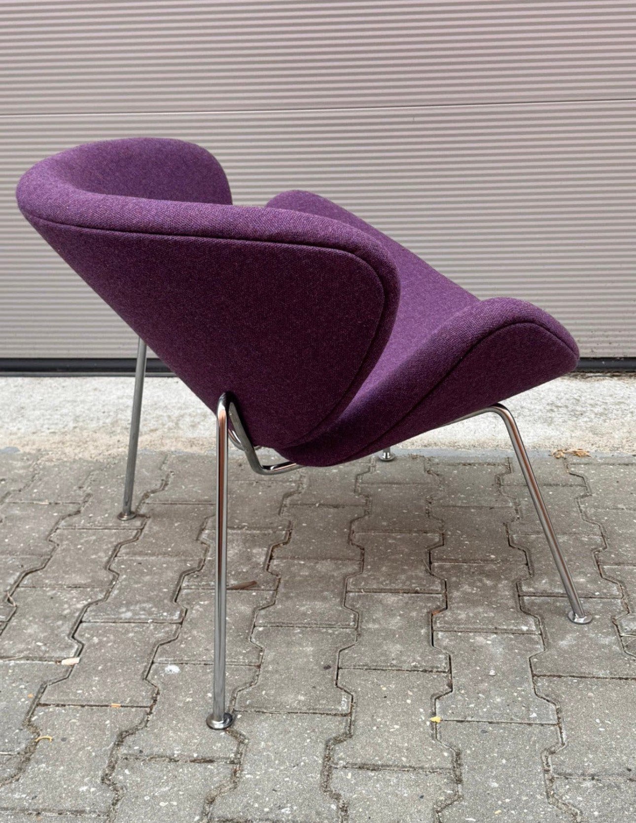 Artifort Orange slice fauteuil F437 - Pierre Paulin -, Huis en Inrichting, Fauteuils, Ophalen, Luxe design, 75 tot 100 cm, Zo goed als nieuw