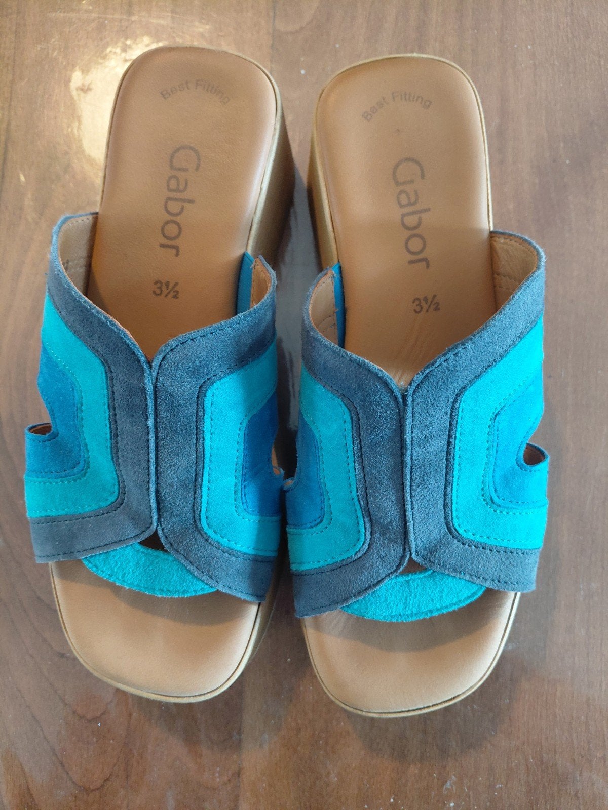Gabor slippers, Blauw, Overige typen, Gabor, Ophalen of Verzenden