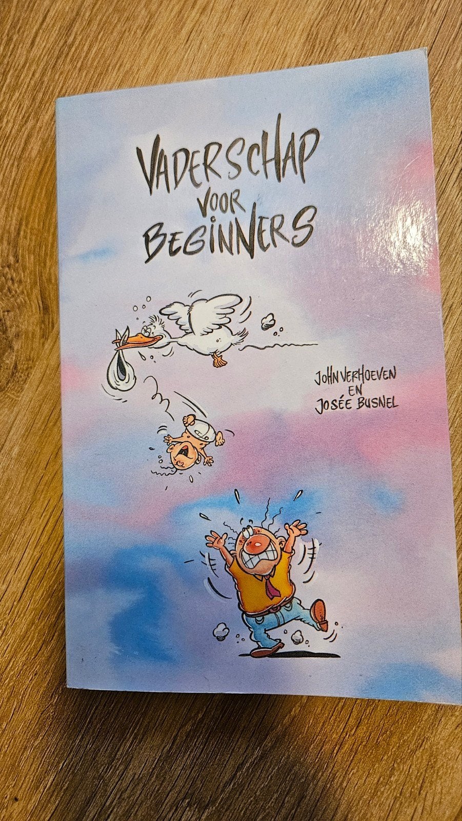 Vaderschap voor Beginners - John Verhoeven & Josée Busnel, Boeken, Ophalen of Verzenden, Zo goed als nieuw, Zwangerschap en Bevalling