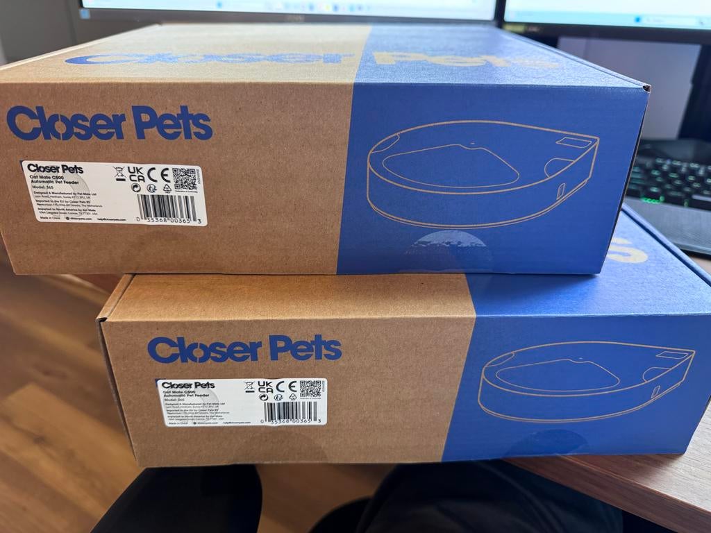 Cat mate 500 - automatische voerbak voor katten, Dieren en Toebehoren, Kattenvoerbakken en Drinkbakken, Nieuw, Ophalen of Verzenden