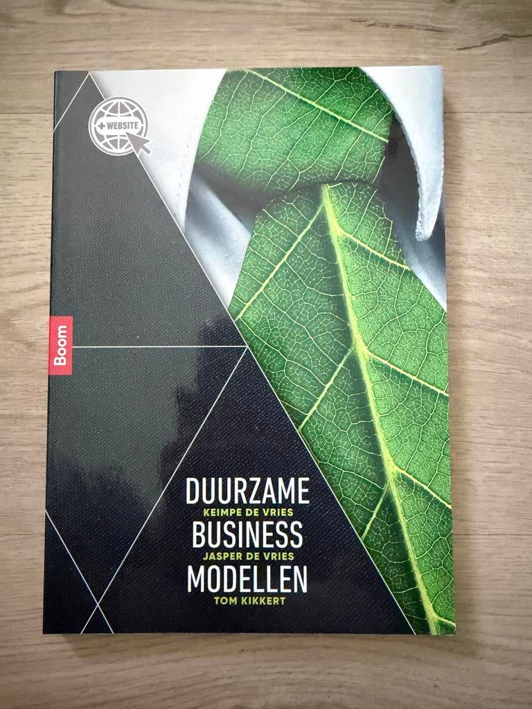 Boek: Duurzame Business Modellen - Keimpe de Vries e.a., Ophalen, Gamma, Zo goed als nieuw, HBO