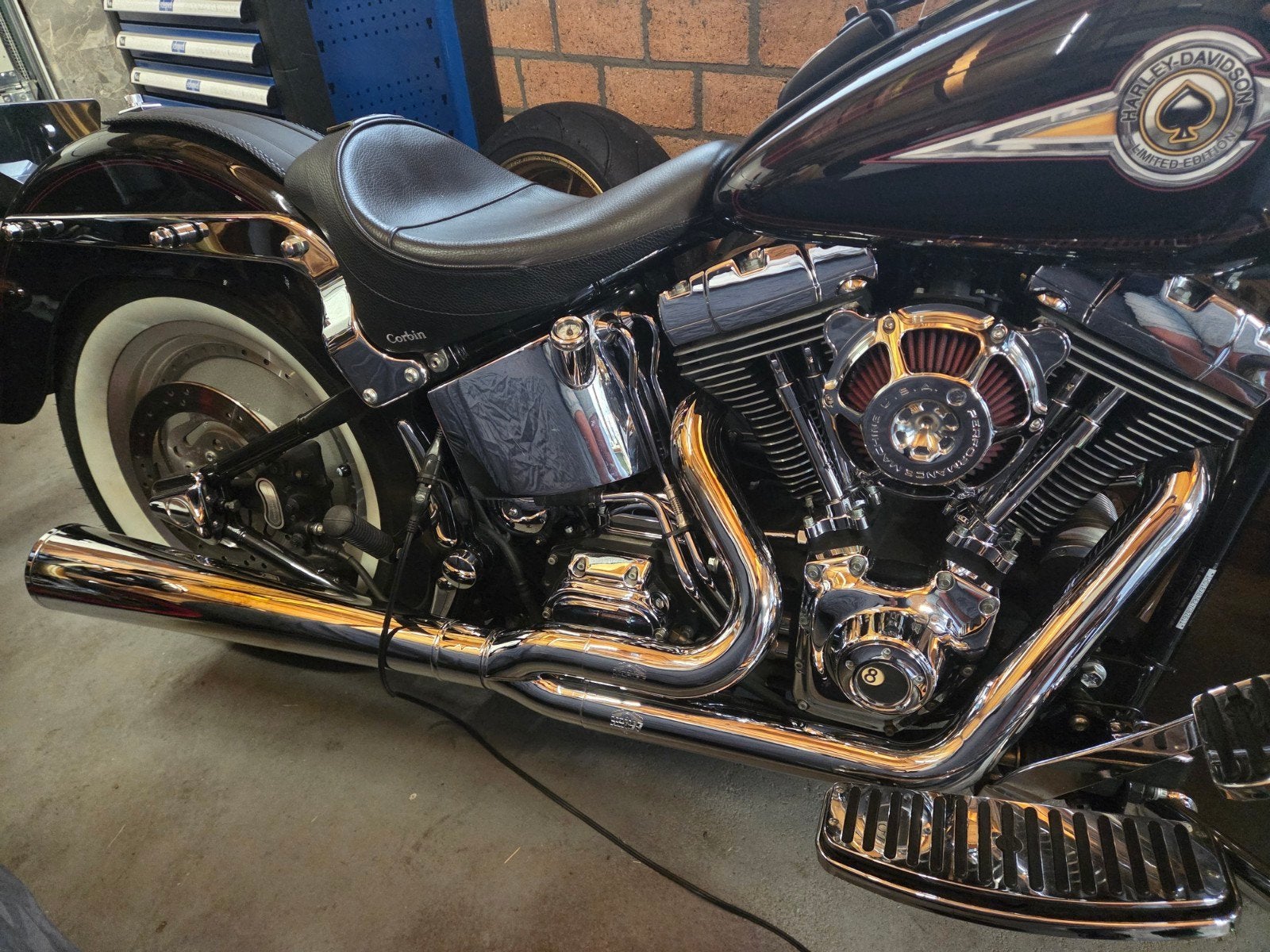 Vance & Hines 2-in-1 Uitlaat voor Harley Twin Cam 88, Ophalen of Verzenden, Gebruikt
