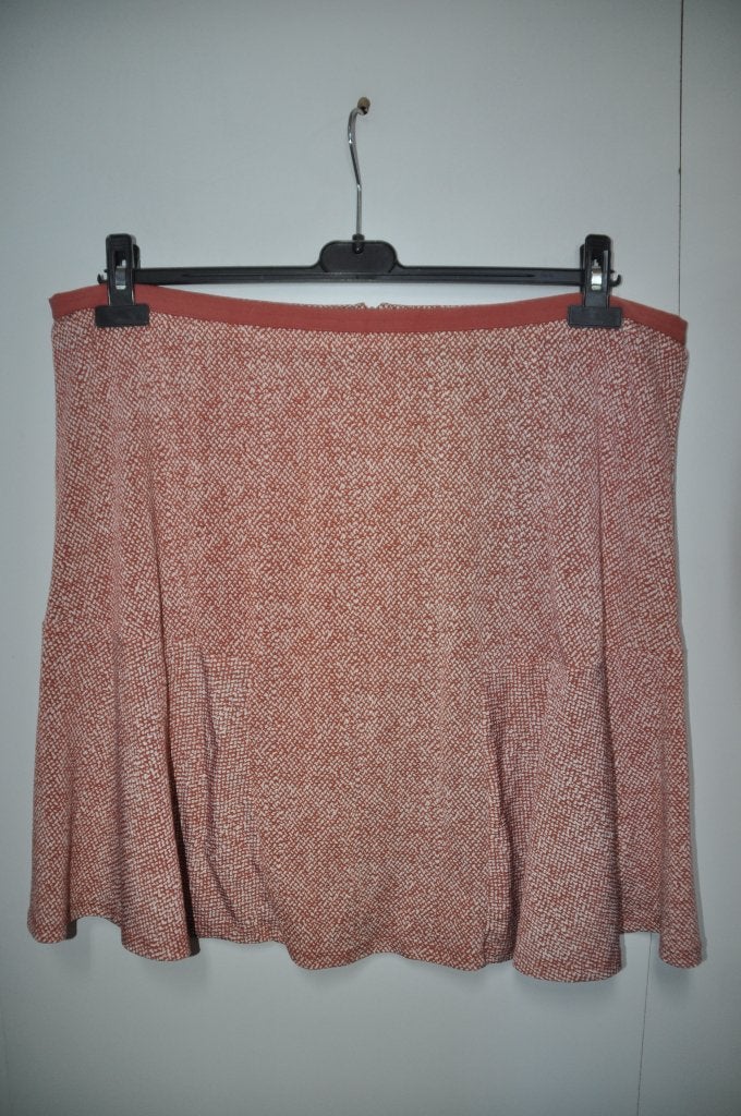 C59C Oranje wit rok maat XXL 48 / 50, Maat 46/48 (XL) of groter, Oranje, Ophalen of Verzenden, Zo goed als nieuw