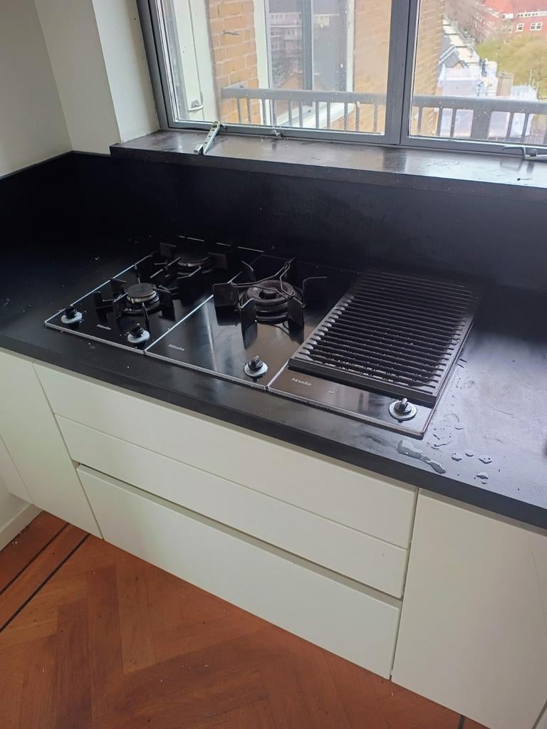 Miele Kookplaat, Wokbrander & BBQ/Grill - Zo goed als nieuw, Ophalen