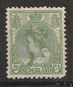 68 1889 Kon. Wilhelmina MH, Postzegels en Munten, Ophalen of Verzenden, T/m 1940, Postfris
