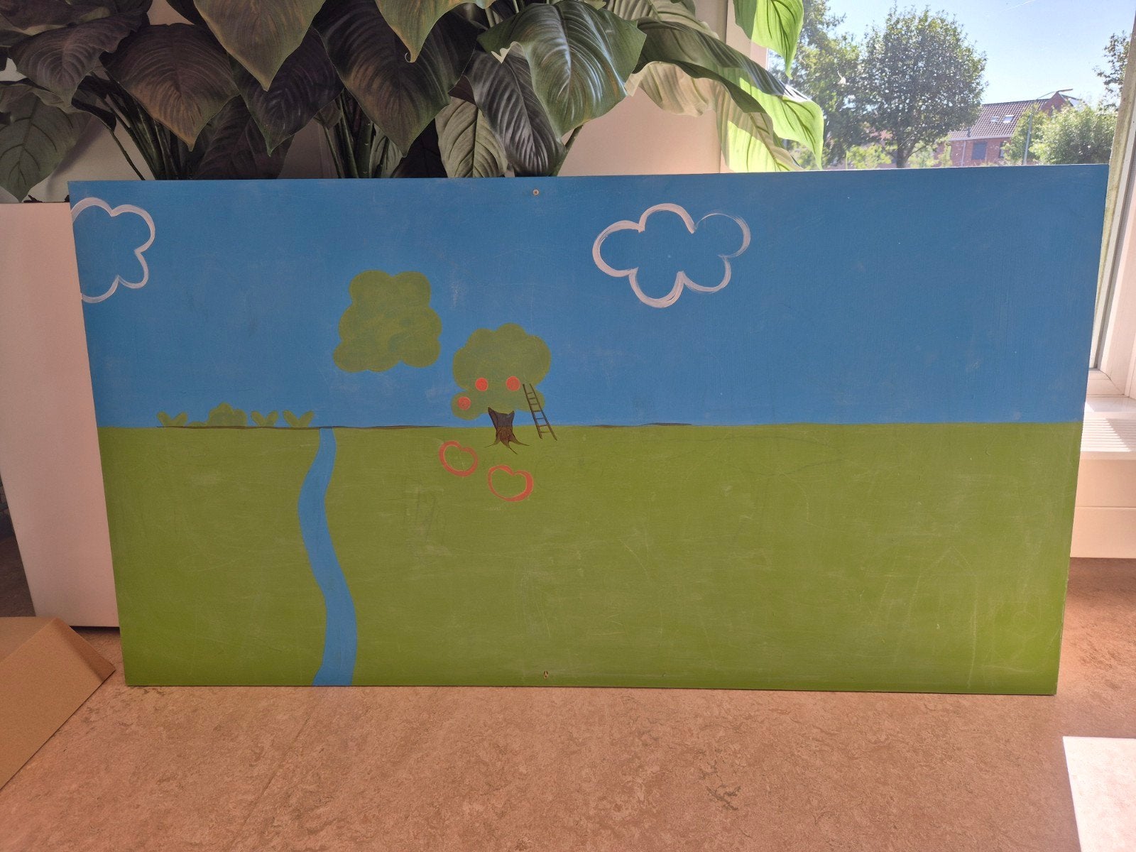Leuk krijtbord of om zelf aan te passen, Ophalen, Krijtbord