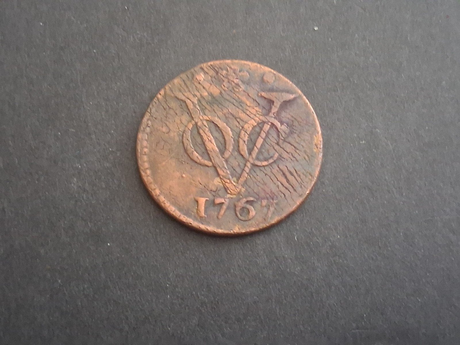 Voc duit Holland 1767, Verzenden, Vóór koninkrijk, Losse munt