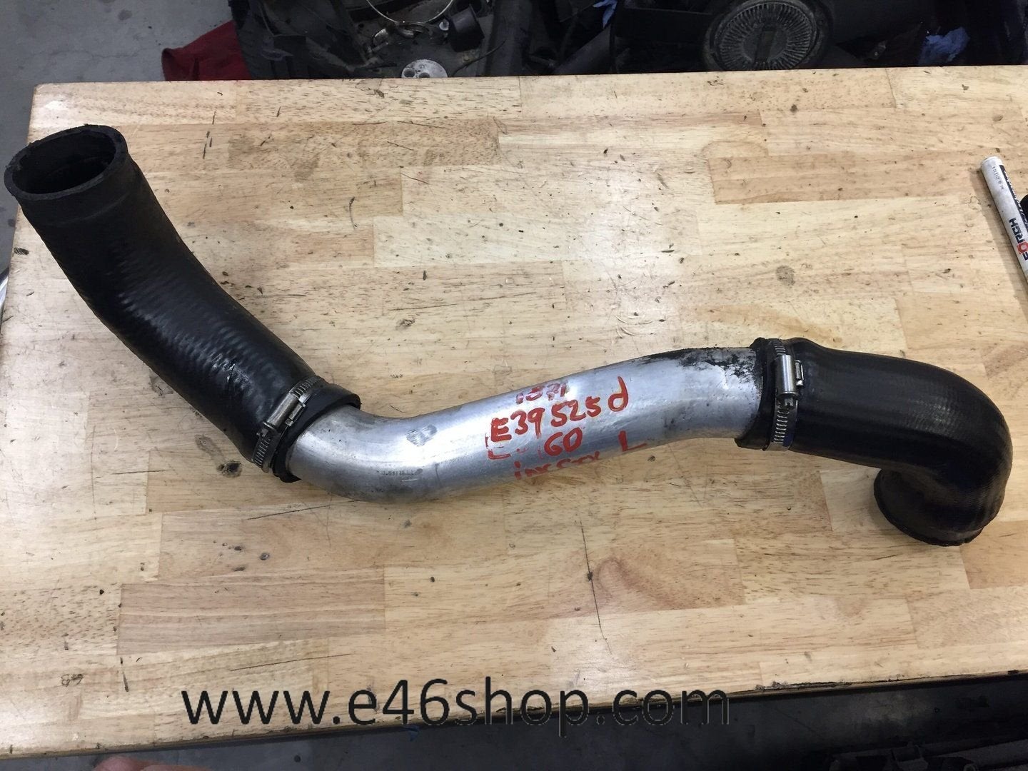 Inlaat buis intercooler  BMW E39 525 d, Gebruikt, -, -, Ophalen of Verzenden
