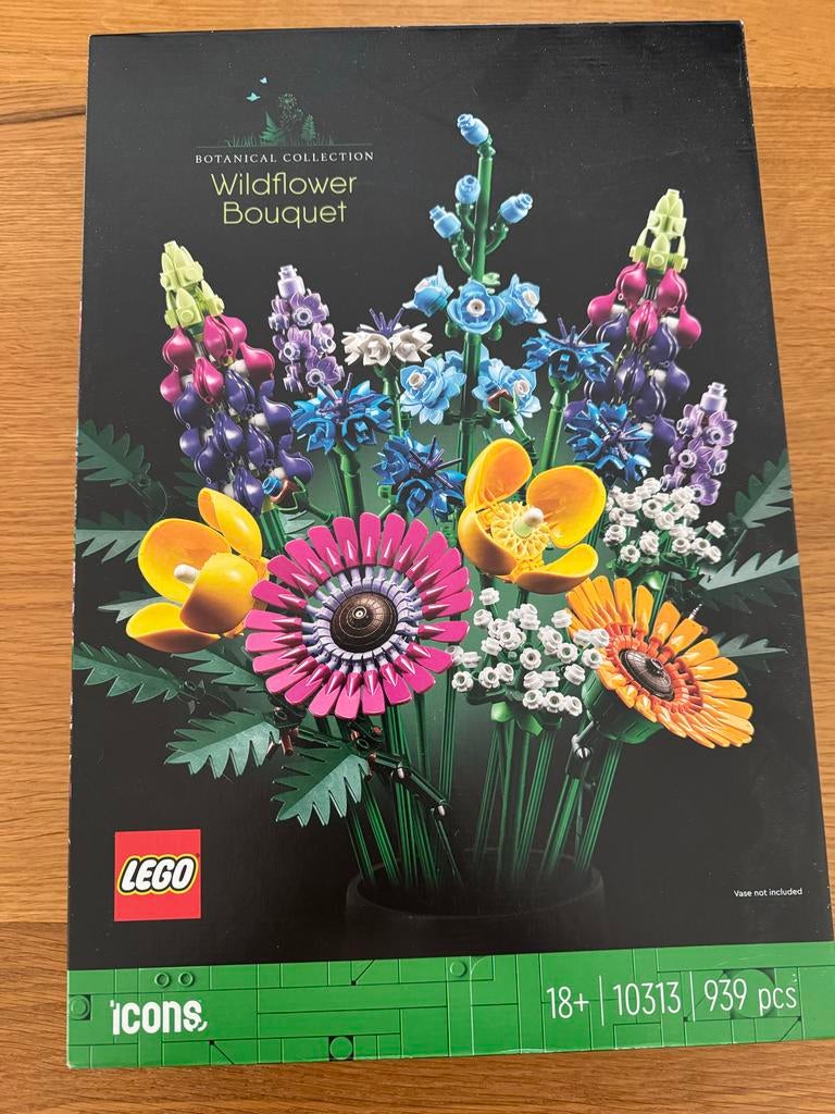 LEGO Icons 10313 Wildflower Bouquet - Nieuw in doos, Ophalen of Verzenden, Nieuw