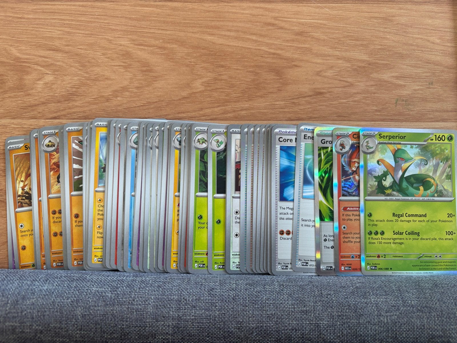 60 Pokémon kaarten, Ophalen of Verzenden, Gebruikt, Meerdere kaarten, Foil