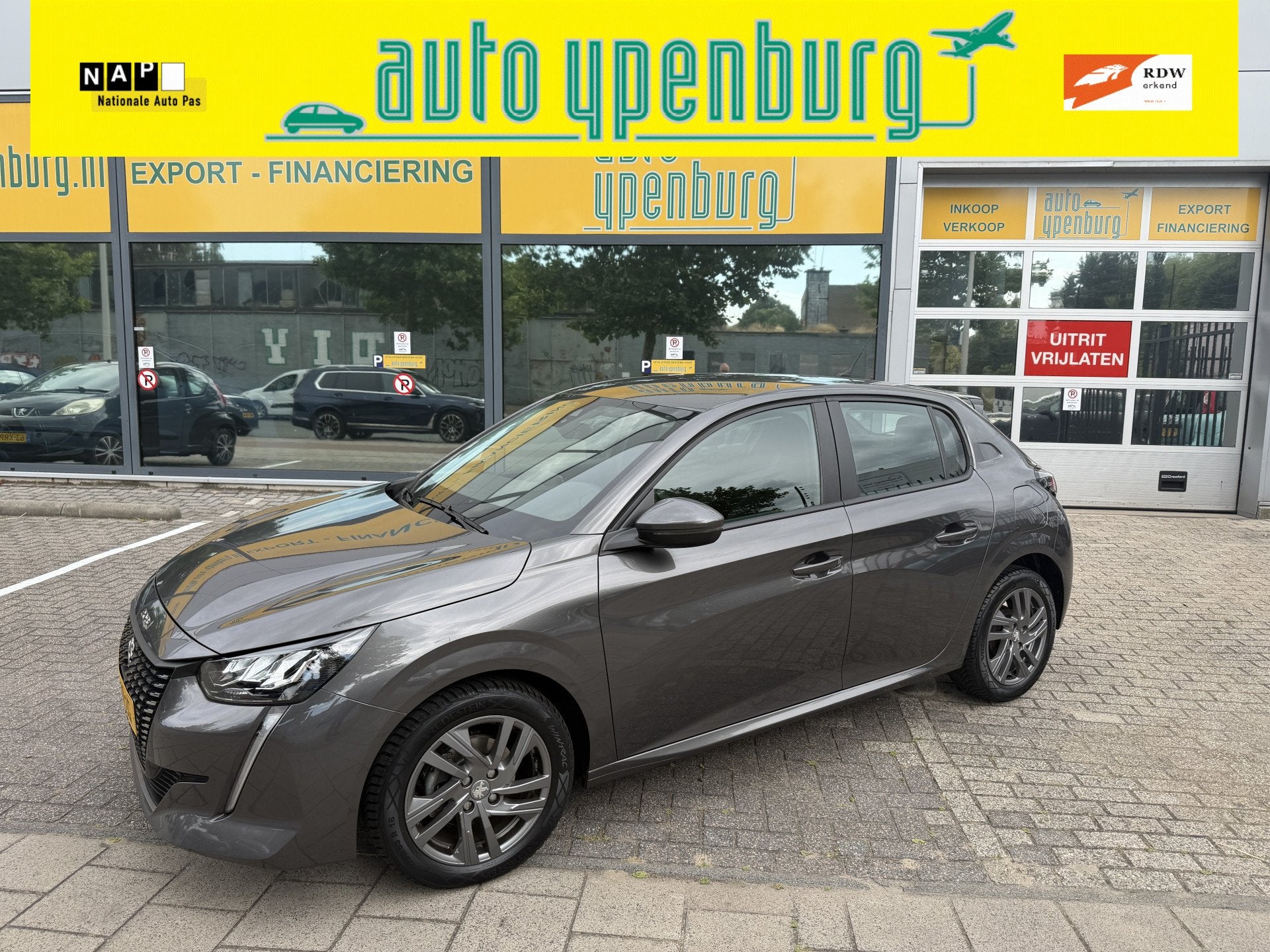 Peugeot 208 1.2 PureTech Blue Active * Navi * Climatronic *, Auto's, Voorwielaandrijving, Stof, Euro 6, 1199 cc