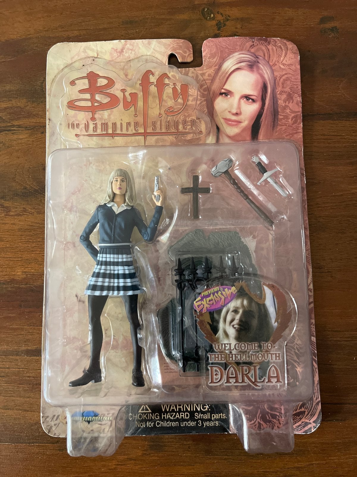 Buffy Darla actiefiguur schooluniform Diamond Select Toys, Ophalen of Verzenden, Zo goed als nieuw