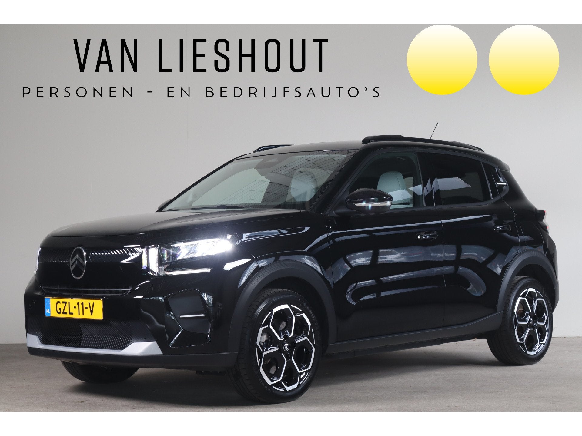 Citroën ë-C3 Max 113pk 44 kWh - NL- Auto! Camera I Apple I, Auto's, Citroën, Gebruikt, 322 km, Leder en Stof, 21 min