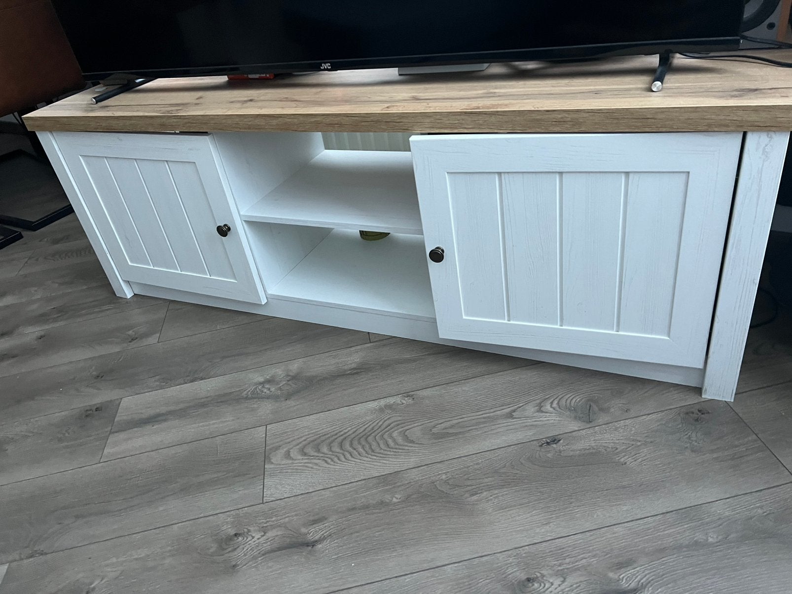 Tv meubel JYSK MARKSKEL, Huis en Inrichting, Ophalen, Gebruikt, 150 tot 200 cm, Scandinavisch